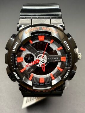 Invicta Ativa Black and Red Sport Watch 50 mm - ACW499-002